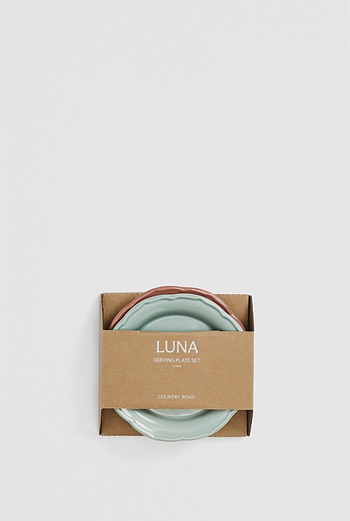 Luna Serving Plate Set Of 3