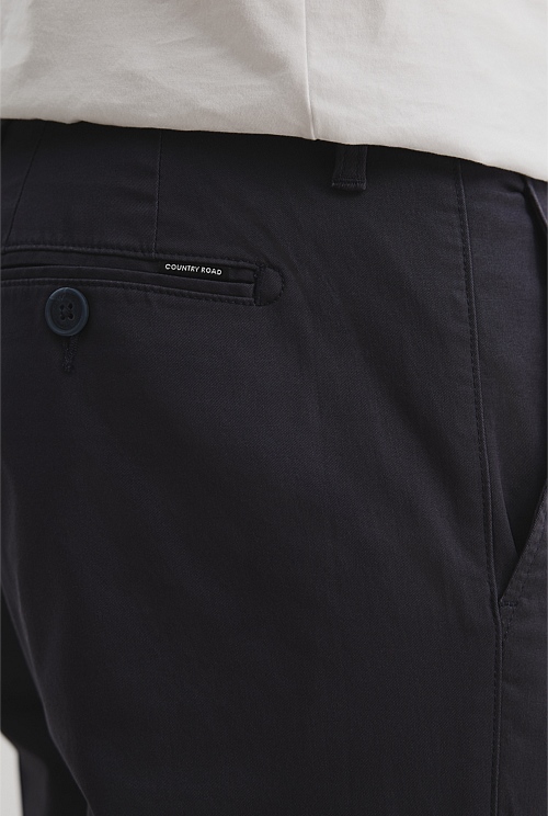 Verified Australian Cotton Tapered Fit Stretch Chino