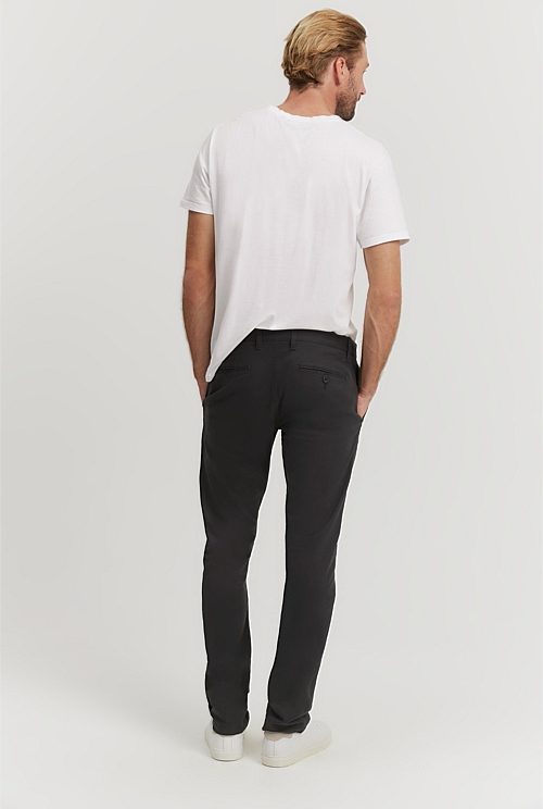 Verified Australian Cotton Slim Fit Stretch Chino