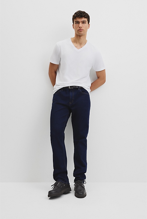Pima Cotton V-Neck T-Shirt