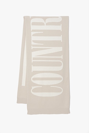 Butternut Cotton Heritage Knit Throw - Throws | Country Road