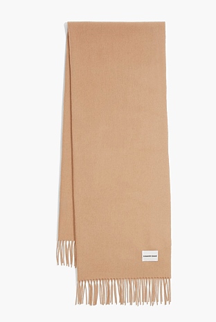 Camel Woven Wool Scarf - Hats, Scarves & Gloves | Country Road