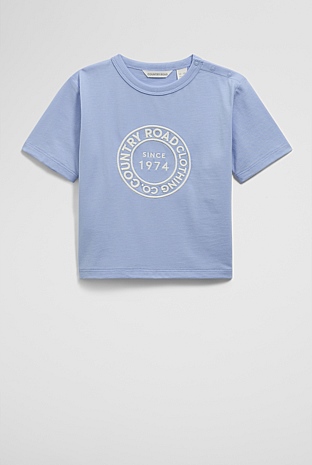 Australian Circle Flag - Sustainably Made Long Sleeve Tee