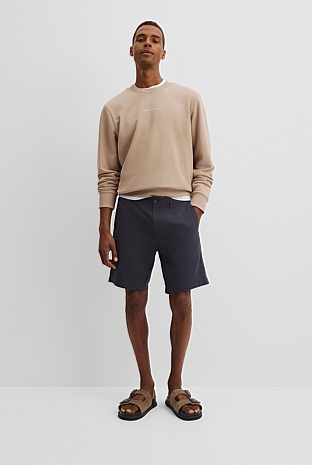 CGC Tailored Shorts - Navy Stretch Cotton main image 1