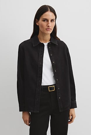 Relaxed Denim Shirt