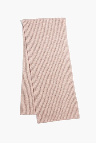Rose Pink Rib Scarf - Hats, Scarves & Gloves | Country Road