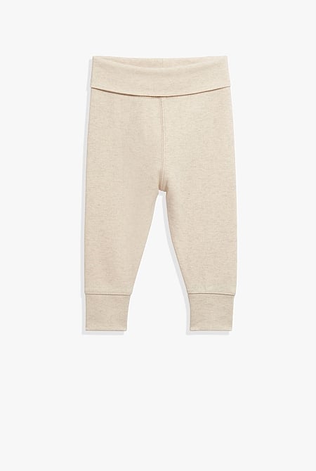 Organically Grown Cotton Fold-over Soft Pant