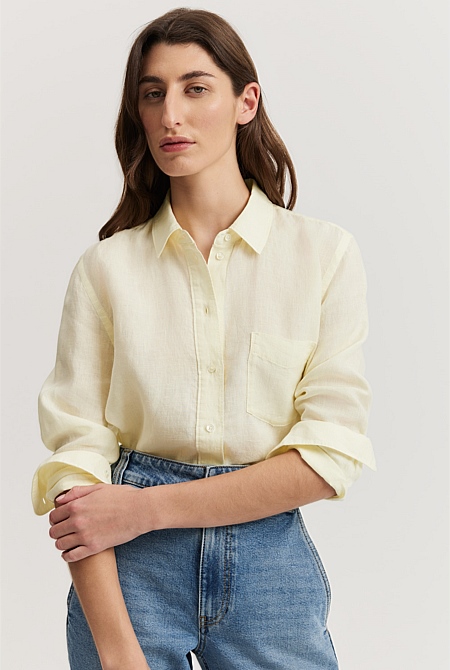 Shop Women's Shirts & Blouses in Linen & Cotton - Country Road