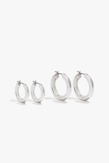 Hoop Earring Pack of 2