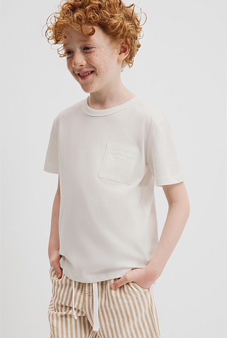 Organically Grown Cotton Pocket T-Shirt