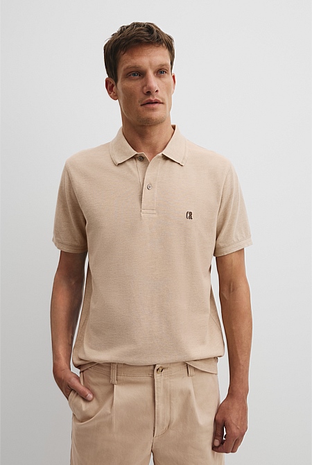 Verified Australian Cotton Pique Polo