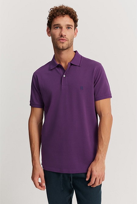 Verified Australian Cotton Pique Polo