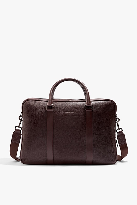 Leather Career Bag