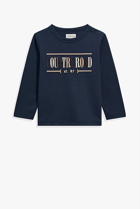 Australian Cotton Long Sleeve Heritage T-Shirt