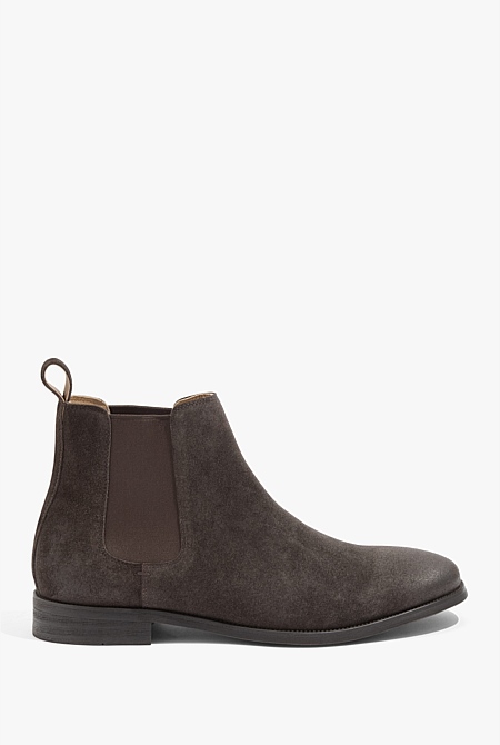 Suede Ryder Boot