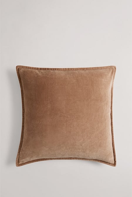 Pia Organically Grown Cotton Velvet 55x55 Cushion