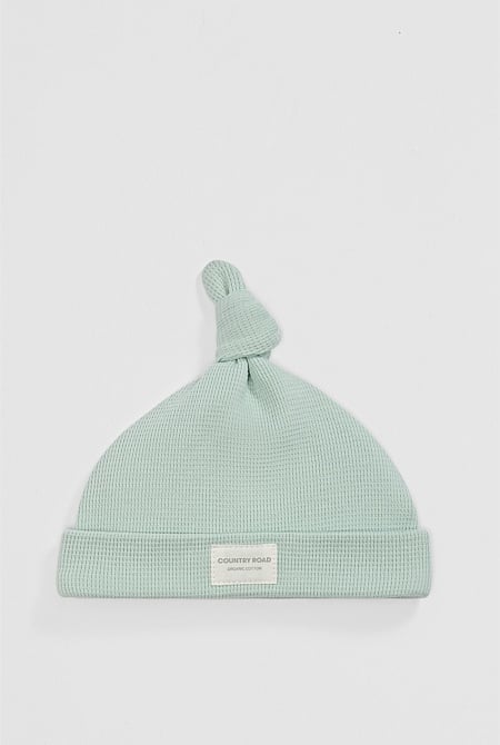 Organically Grown Cotton Waffle Beanie