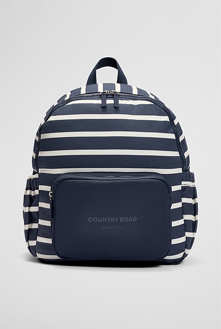 Stripe Backpack