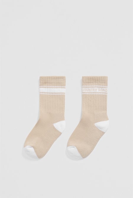 Organically Grown Cotton Blend CR Sport Crew Sock