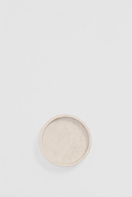 Loft Marble Round Tray