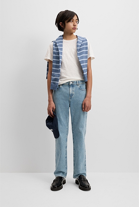 Teen Straight Denim Jean