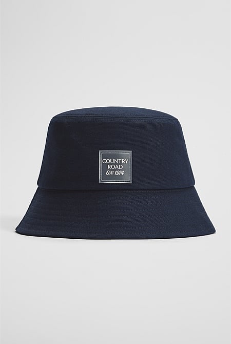 Australian Cotton CR Logo Bucket Hat