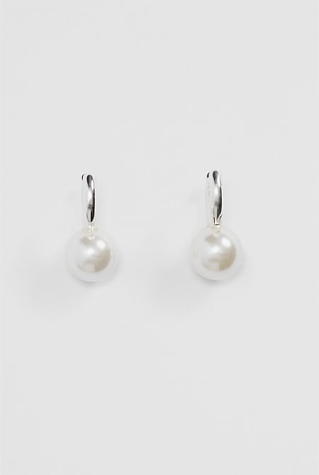 Sleeper Pearl Drop Earring