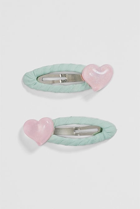 Heart Clip Pack of 2