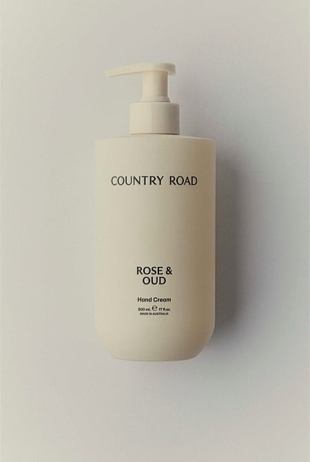 Australian Made Rose & Oud Hand Cream 500mL