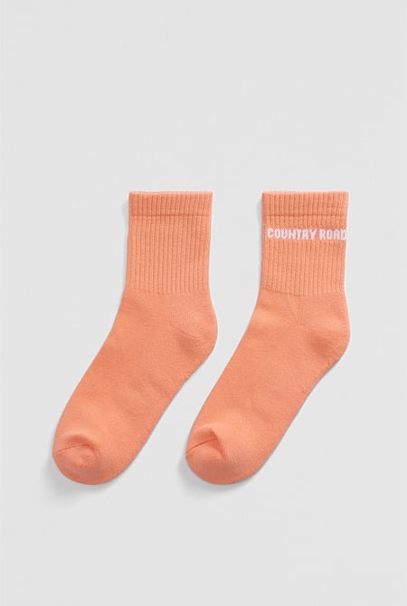 Australian Cotton Blend CR Sport Quarter Crew Sock