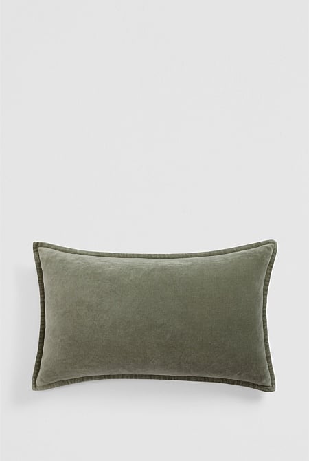 Pia Organically Grown Cotton Velvet 35x60 Cushion