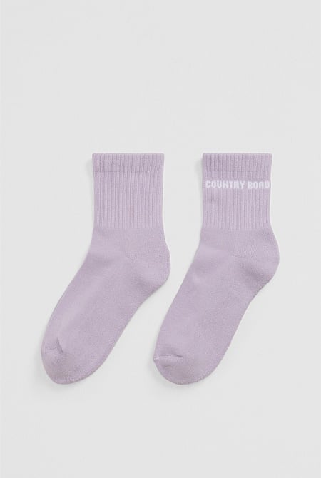 Australian Cotton Blend CR Sport Quarter Crew Sock