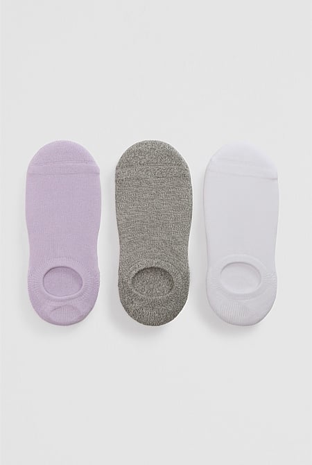 Australian Cotton Blend Cushion Sock Pack of 3