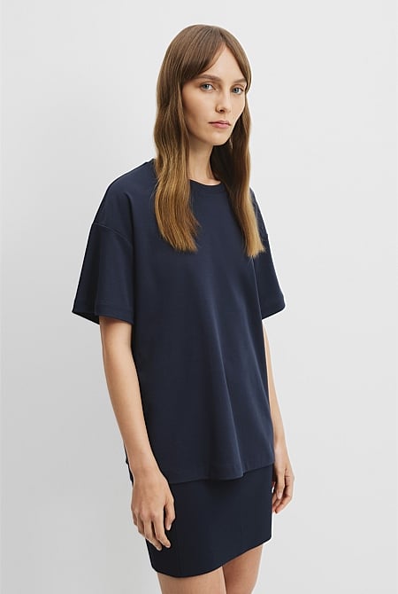 Australian Cotton Oversized Cotton T-Shirt