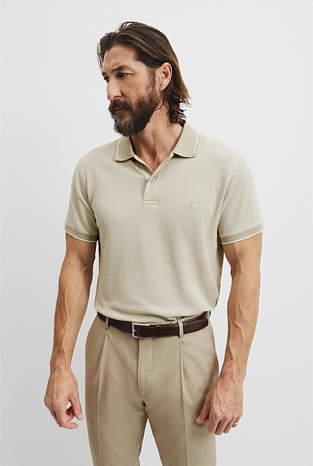 Jacquard Polo