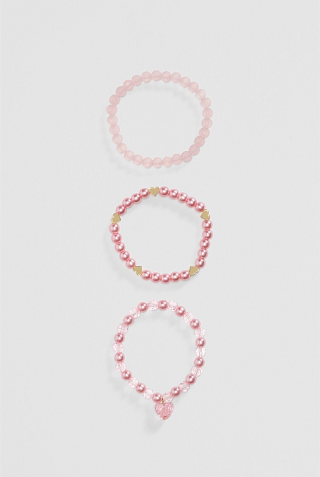 Bead Bracelet 3pk