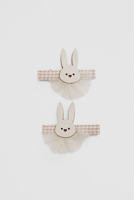 Bunny Clip 2pk