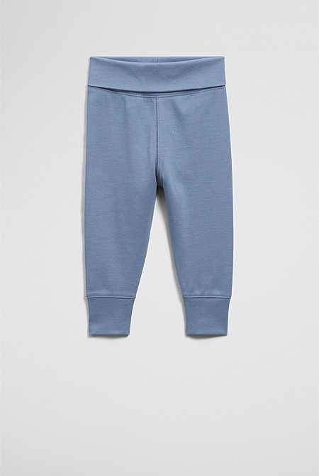 Organically Grown Cotton Fold-Over Soft Pant