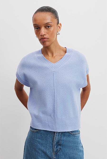 Verified Australian Merino Wool Knit Vest