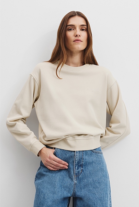 Australian Cotton Relaxed Fit Sweat