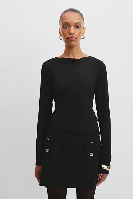 Slinky Long Sleeve Top