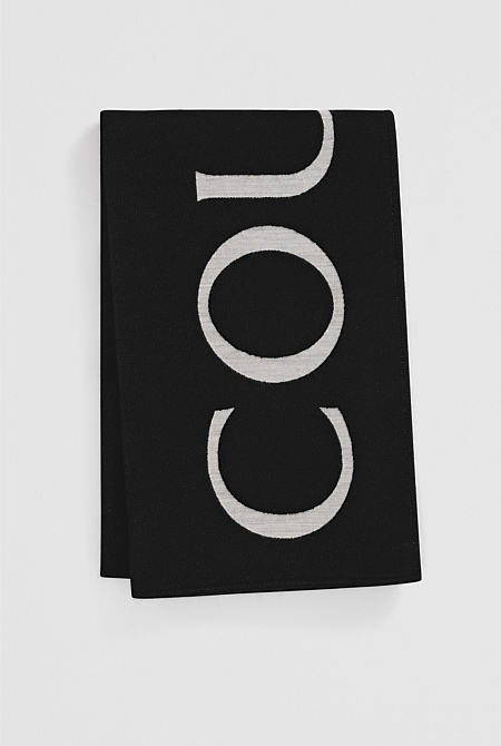 Branded Logo Scarf