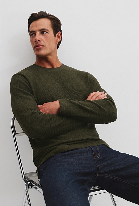 Australian Cotton Textured T-Shirt