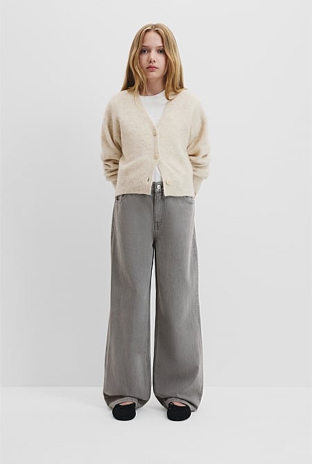 Teen Mid Rise Straight Jean
