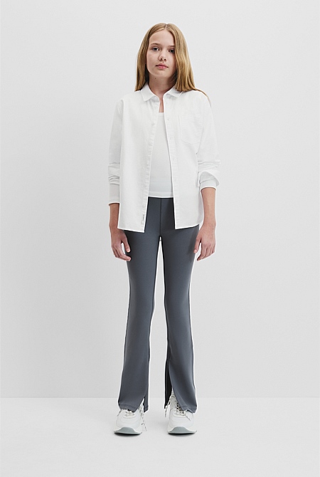 Teen Split Hem Pant