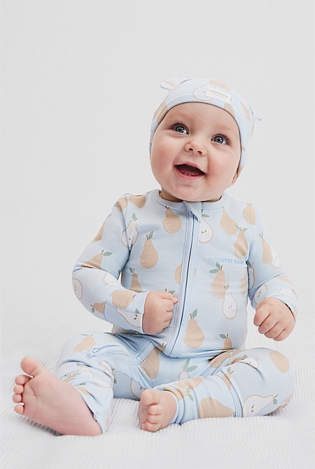Organically Grown Cotton Fruit Jumpsuit