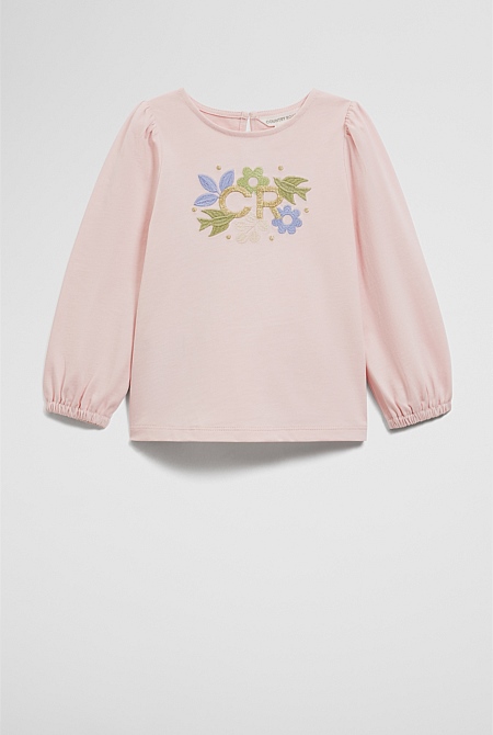 Organically Grown Cotton Long Sleeve T-Shirt