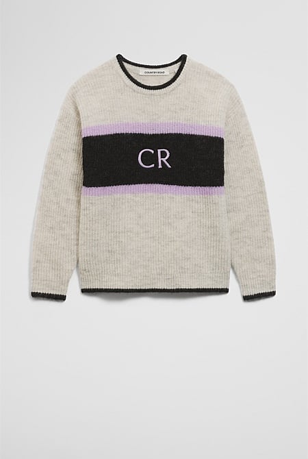 Logo Knit Pullover