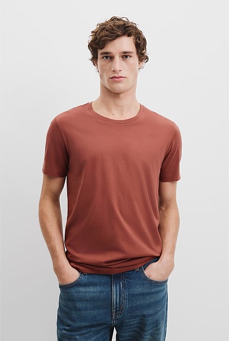 Pima Cotton Crew T-Shirt
