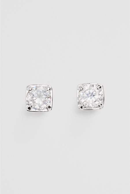 Crystal Stud Earring